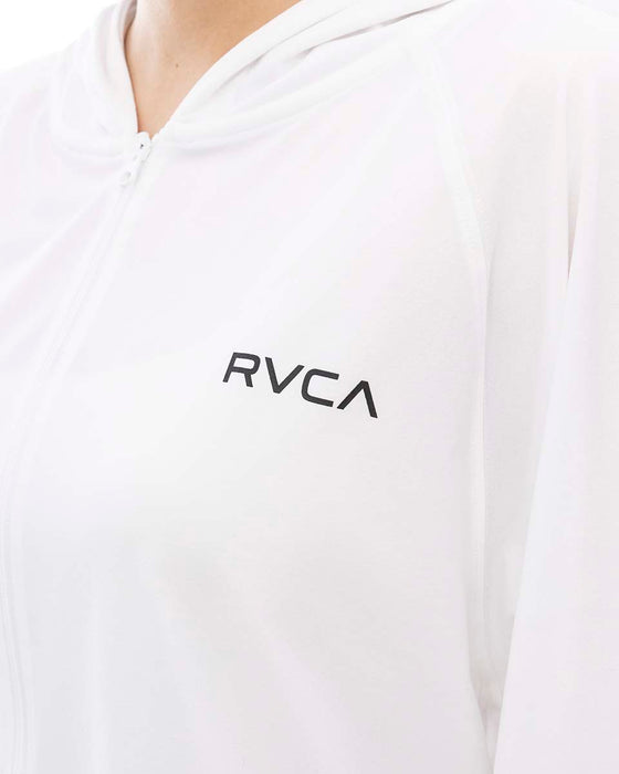 【OUTLET】RVCA レディース 【SURF TEE】 WOMENS ZIP HOODIE RUSHGUARD ラッシュガード 【2024年夏モデル】