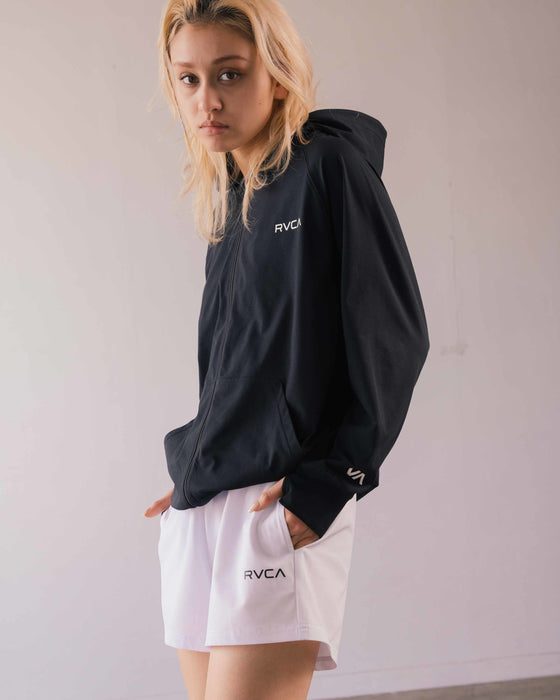 【OUTLET】RVCA レディース 【SURF TEE】 WOMENS ZIP HOODIE RUSHGUARD ラッシュガード 【2024年夏モデル】