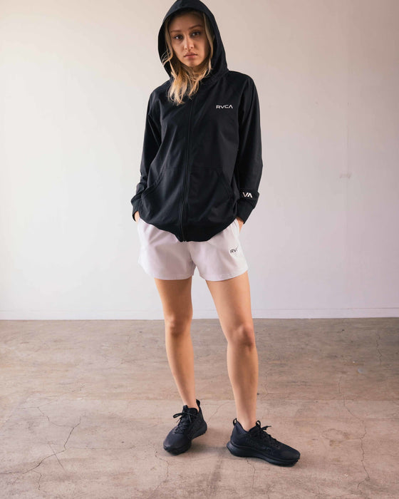 【OUTLET】RVCA レディース 【SURF TEE】 WOMENS ZIP HOODIE RUSHGUARD ラッシュガード 【2024年夏モデル】