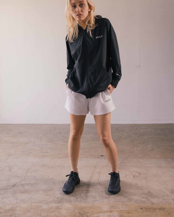 【OUTLET】RVCA レディース 【SURF TEE】 WOMENS ZIP HOODIE RUSHGUARD ラッシュガード 【2024年夏モデル】