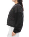 RVCA レディース RECESSION REVERSIBLE CREW トレーナー BLK 【2024年冬モデル】 M / BLK