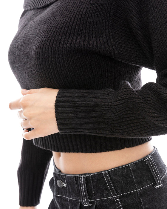 【OUTLET FAMILY SALE】RVCA レディース RVCA OFF SHOULDER KNIT セーター  【2024年冬モデル】