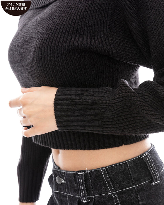 【OUTLET FAMILY SALE】RVCA レディース RVCA OFF SHOULDER KNIT セーター  【2024年冬モデル】