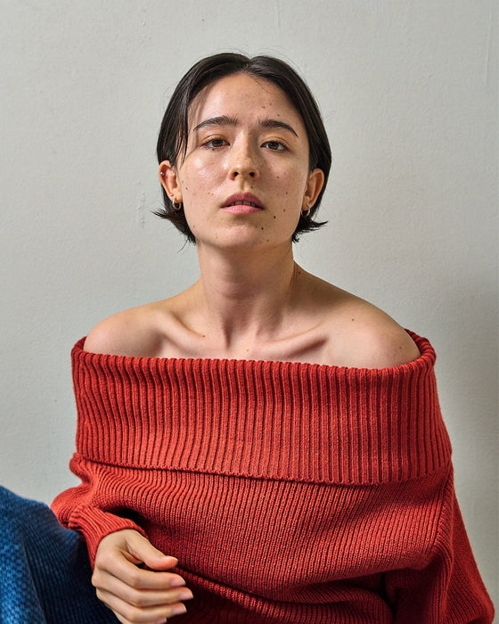 【OUTLET FAMILY SALE】RVCA レディース RVCA OFF SHOULDER KNIT セーター  【2024年冬モデル】