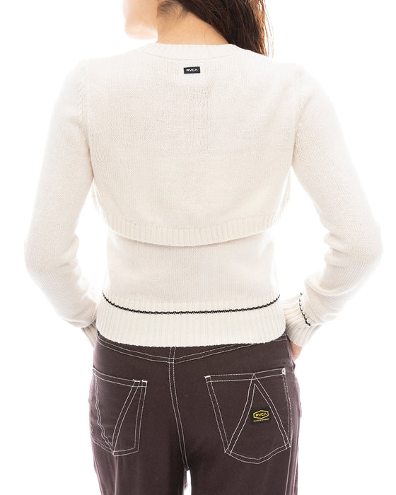 【OUTLET】RVCA レディース BOLERO KNIT SET セーター  【2024年冬モデル】