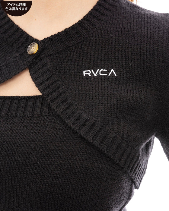 【OUTLET】RVCA レディース BOLERO KNIT SET セーター  【2024年冬モデル】