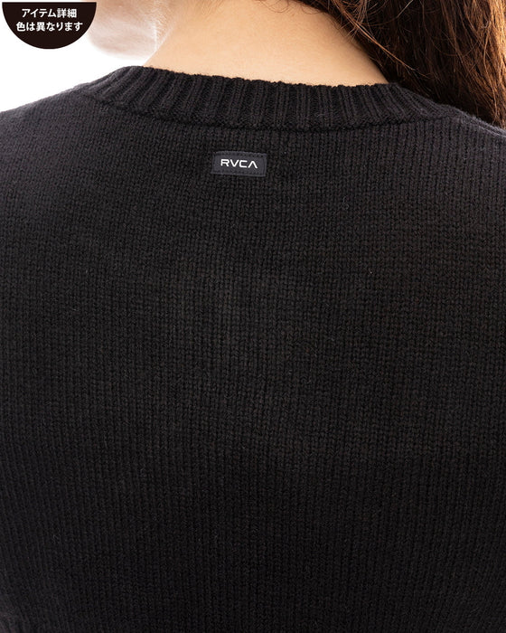 【OUTLET】RVCA レディース BOLERO KNIT SET セーター  【2024年冬モデル】