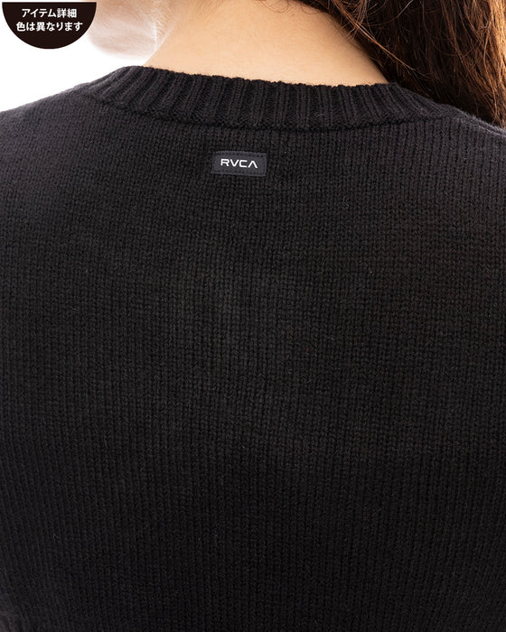 【OUTLET】RVCA レディース BOLERO KNIT SET セーター  【2024年冬モデル】