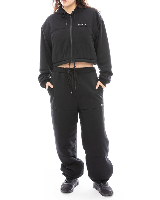 RVCA レディース RECESSION REVERSIBLE PANTS セットアップボトムス BLK 【2024年冬モデル】 M / BLK