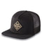 DAKINE メンズ CLASSIC DIAMOND TRUCKER キャップ BLK 【2024年秋冬モデル】 F / BLK