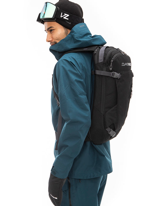 DAKINE メンズ HELI PACK 12L バックパック/リュック BLK 【2024年冬モデル】