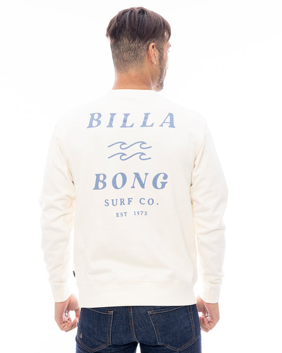 BILLABONG メンズ ONE TIME トレーナー 【2025年春夏モデル】 WWT / XL