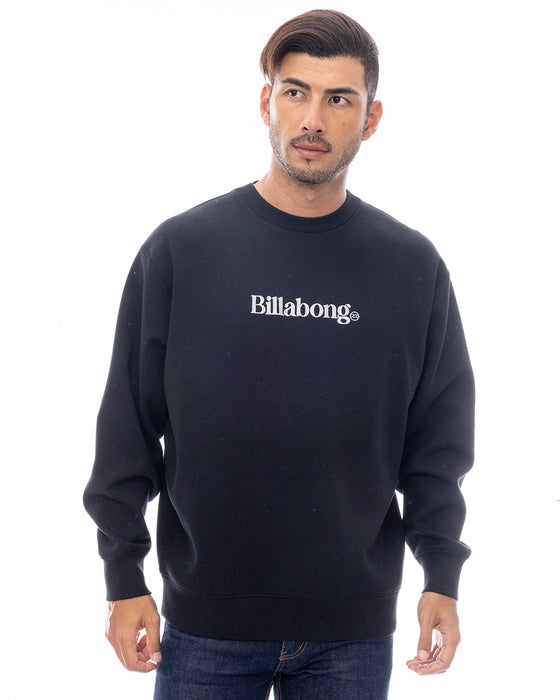 BILLABONG メンズ TITLE トレーナー 【2025年春夏モデル】 BLK / XL