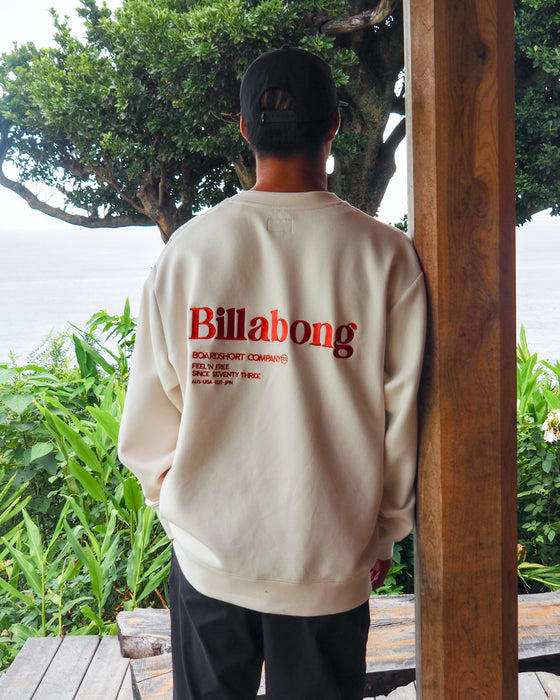 BILLABONG メンズ TITLE トレーナー 【2025年春夏モデル】