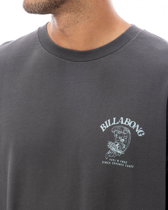 BILLABONG メンズ FEELING FREE トレーナー 【2025年春夏モデル】 WAA / XL