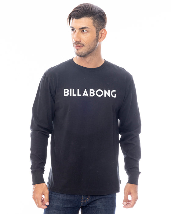 BILLABONG メンズ UNITY LOGO ロンＴ 【2025年春夏モデル】 BLK / XL