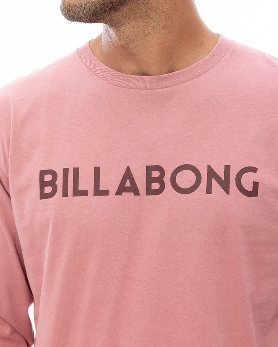 BILLABONG メンズ UNITY LOGO ロンＴ 【2025年春夏モデル】 DTP / XL