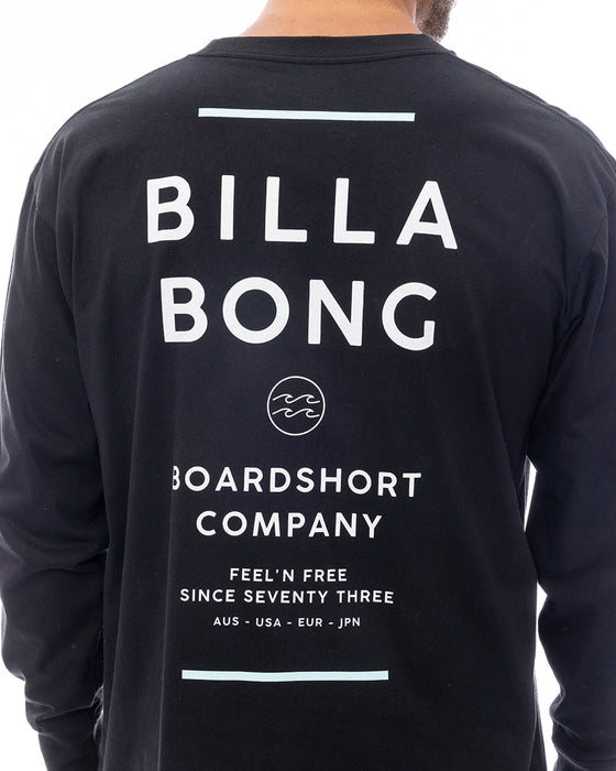 BILLABONG メンズ SUN BLOCK ロンＴ 【2025年春夏モデル】 BLK / XL