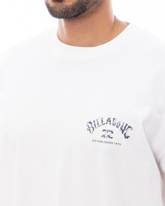 BILLABONG メンズ ARCH ロンＴ 【2025年春夏モデル】 WHT / XL