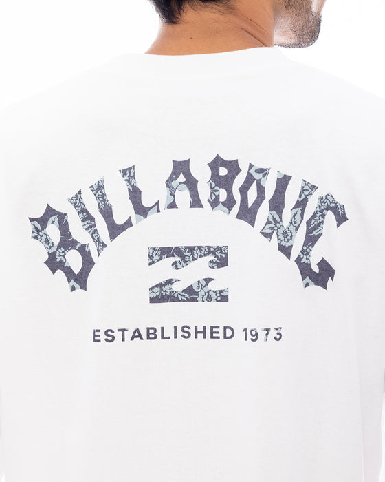 BILLABONG メンズ ARCH ロンＴ 【2025年春夏モデル】 WHT / XL