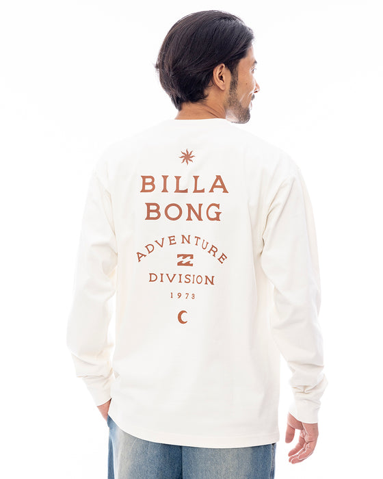 BILLABONG メンズ 【A/DIV.】 ADIV ロンＴ 【2025年春夏モデル】 CRM / XL