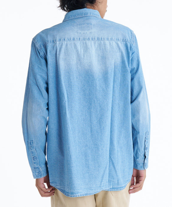 【OUTLET】BILLABONG メンズ 【INDIGO COLLECTION】 DENIM SHIRTS 長袖シャツ 【2025年春夏モデル】
