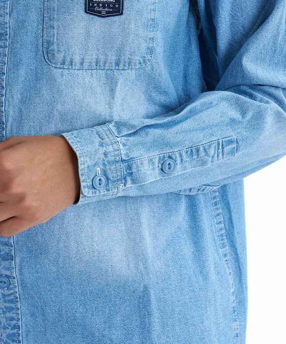 【OUTLET】BILLABONG メンズ 【INDIGO COLLECTION】 DENIM SHIRTS 長袖シャツ 【2025年春夏モデル】