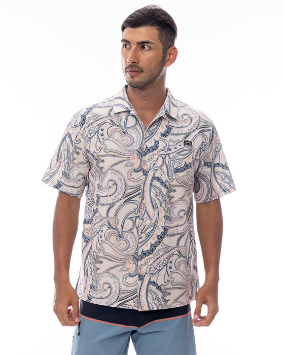 OUTLET】BILLABONG メンズ SUBMERSIBLE SHIRTS 半袖シャツ 【2025年春