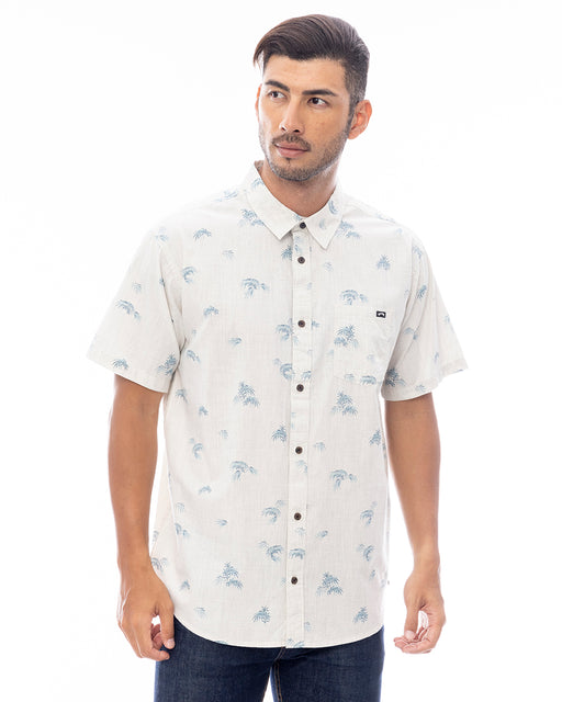 BILLABONG メンズ SUNDAYS MINI SS 半袖シャツ 【2025年春夏モデル】 CRM / XL