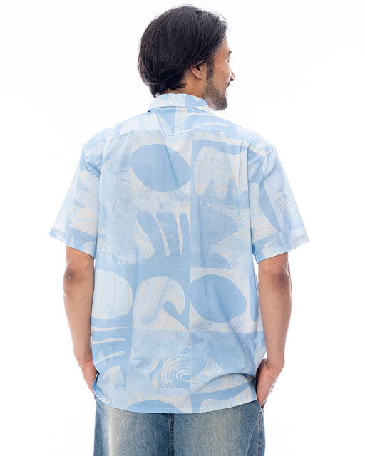 BILLABONG メンズ ELEMENTS WOVEN SHIRT SS 半袖シャツ 【2025年春夏モデル】 WBL / XL
