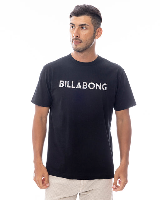 BILLABONG メンズ UNITY LOGO Tシャツ 【2025年春夏モデル】 BLK / XL