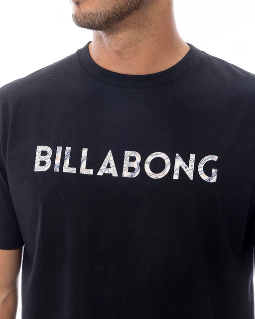 BILLABONG メンズ UNITY LOGO Tシャツ 【2025年春夏モデル】 BLK / XL