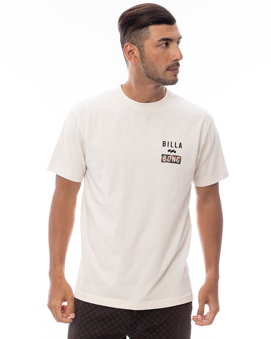BILLABONG メンズ ADVISORY Tシャツ 【2025年春夏モデル】 CRM / XL