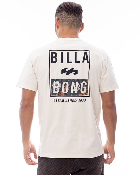 BILLABONG メンズ ADVISORY Tシャツ 【2025年春夏モデル】 CRM / XL