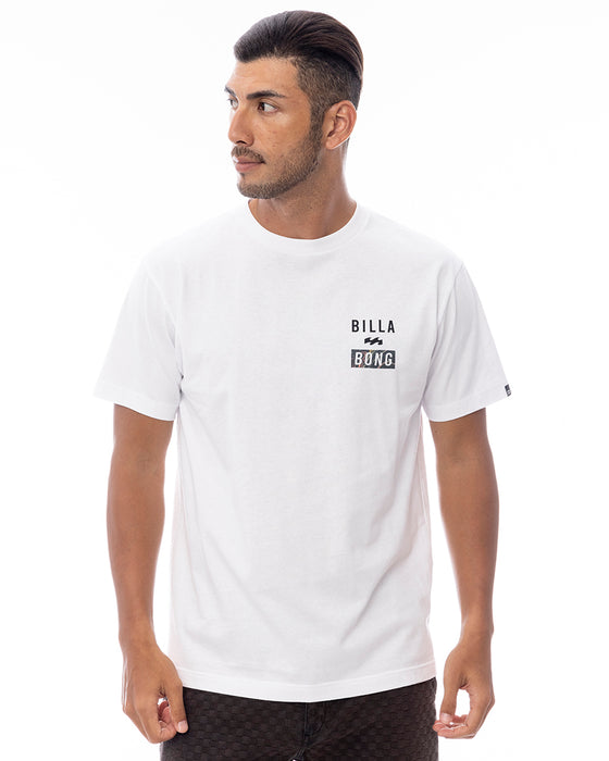 BILLABONG メンズ ADVISORY Tシャツ 【2025年春夏モデル】 WHT / XL