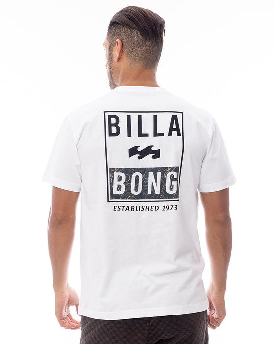 BILLABONG メンズ ADVISORY Tシャツ 【2025年春夏モデル】 WHT / XL