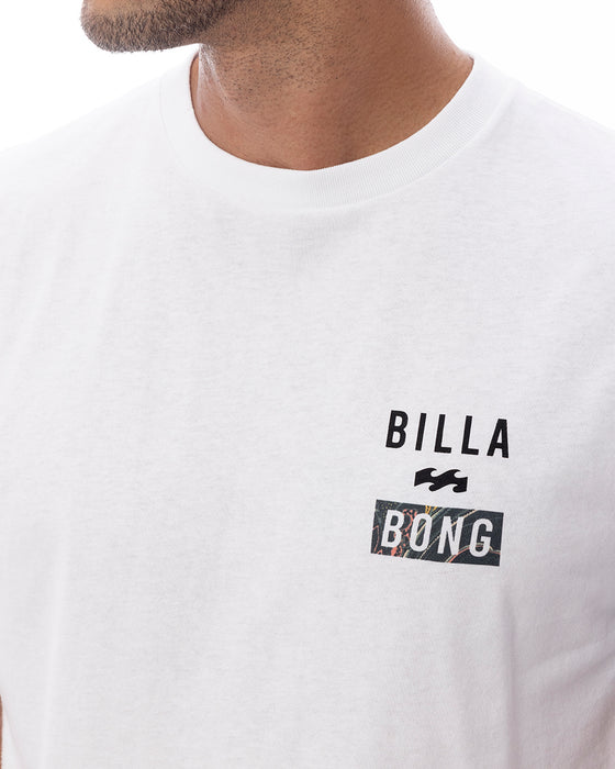 BILLABONG メンズ ADVISORY Tシャツ 【2025年春夏モデル】 WHT / XL