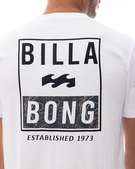 BILLABONG メンズ ADVISORY Tシャツ 【2025年春夏モデル】 WHT / XL