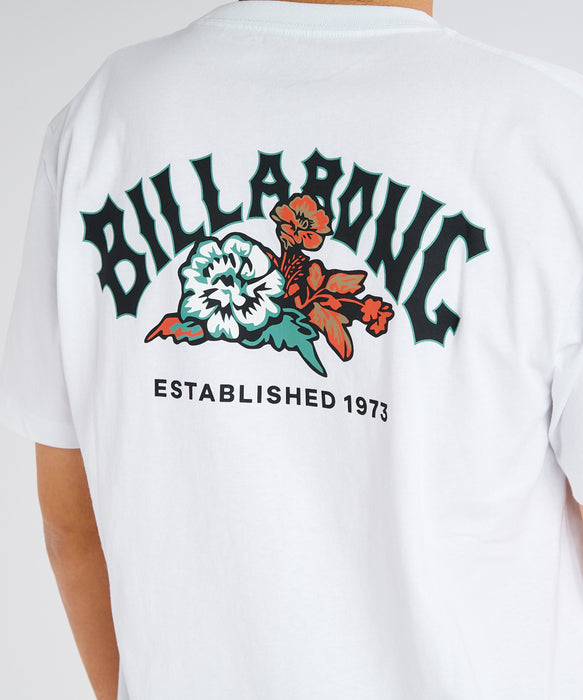 【OUTLET】BILLABONG メンズ THEME ARCH Tシャツ 【REGULAR FIT】【2025年春夏モデル】