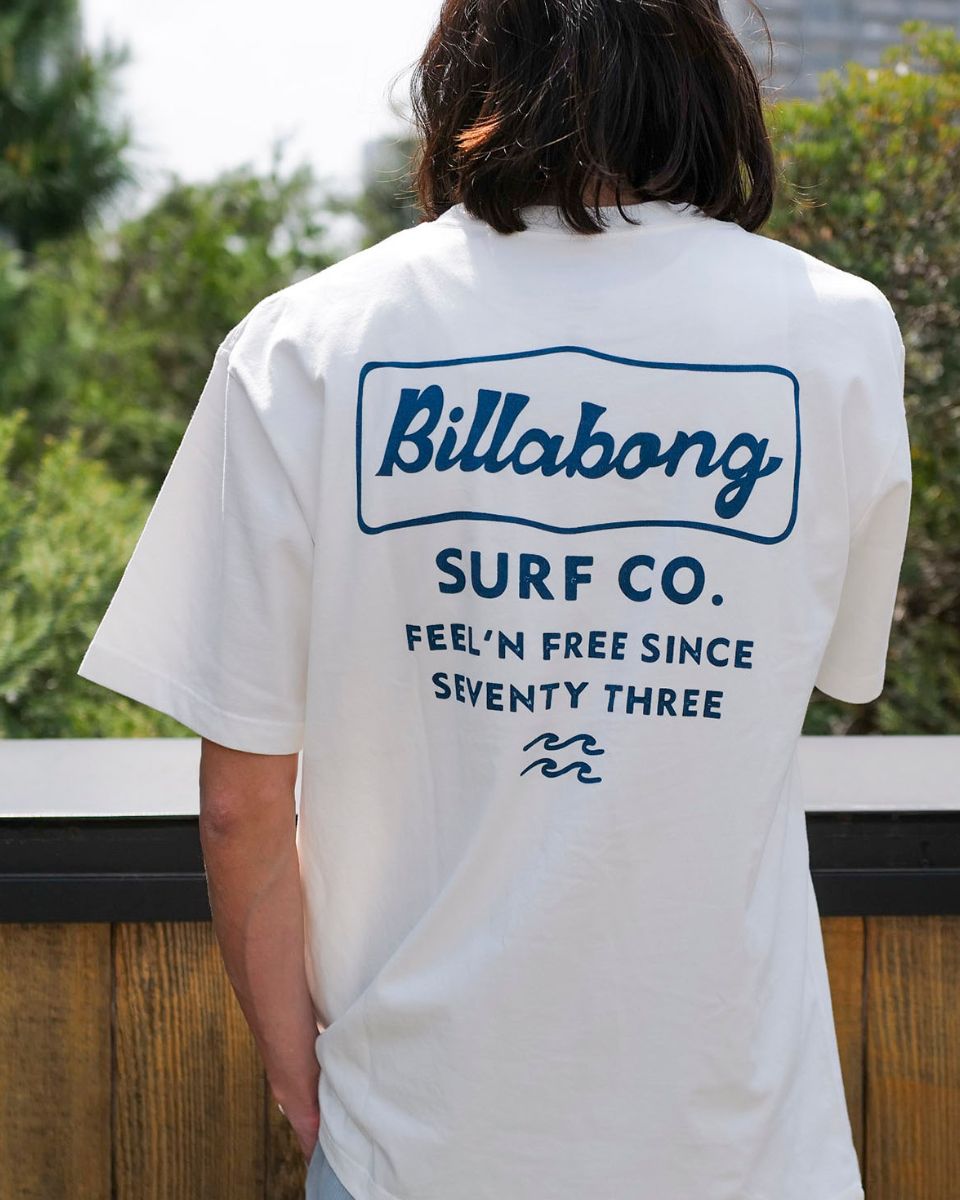OUTLET】BILLABONG メンズ SIGN Tシャツ 【OVER FIT】【2025年春