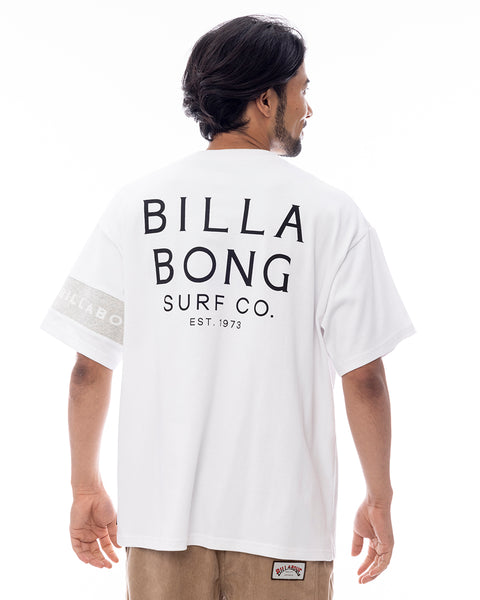 OUTLET】BILLABONG メンズ ONE TIME LINE Tシャツ 【WIDE FIT】【2025