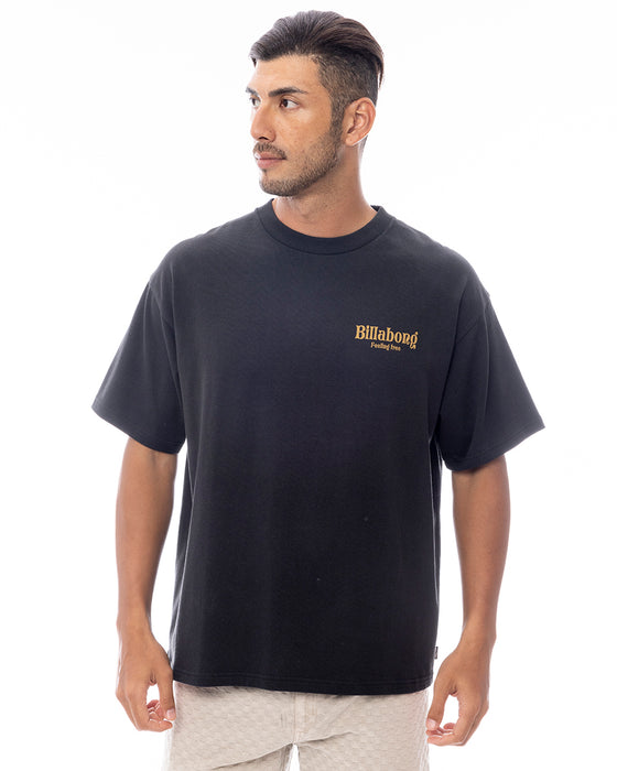 BILLABONG メンズ BAJA Tシャツ 【2025年春夏モデル】 BLK / XL