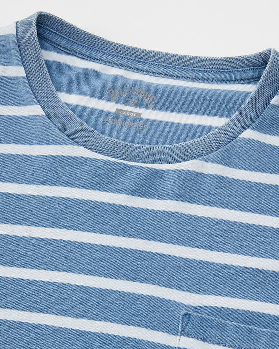 BILLABONG メンズ 【INDIGO COLLECTION】 INDIGO BOARDER Tシャツ 【2025年春夏モデル】 IND / XL