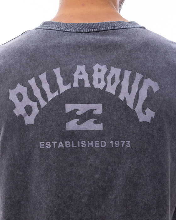 BILLABONG メンズ ARCH FILL タンクトップ 【2025年春夏モデル】 AIN / XL
