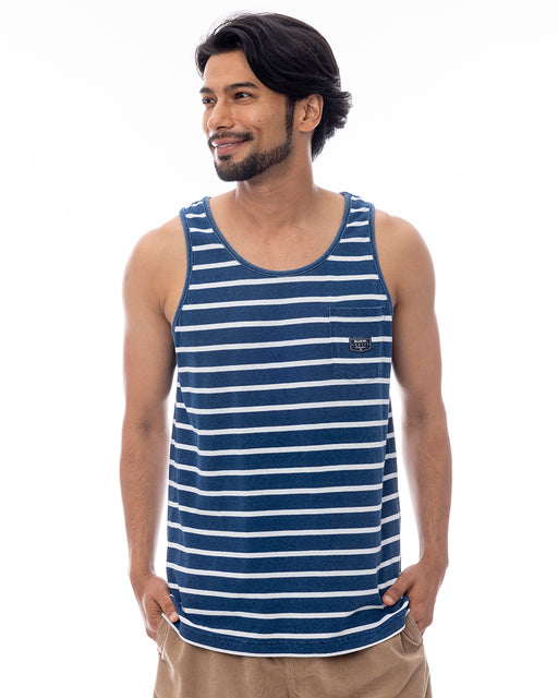 BILLABONG メンズ 【INDIGO COLLECTION】 INDIGO BOARDER タンクトップ 【2025年春夏モデル】 DIN / XL