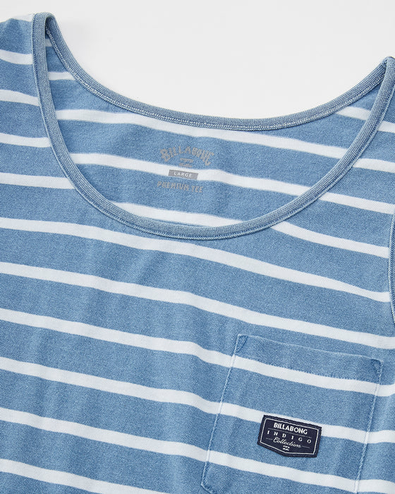 BILLABONG メンズ 【INDIGO COLLECTION】 INDIGO BOARDER タンクトップ 【2025年春夏モデル】 IND / XL