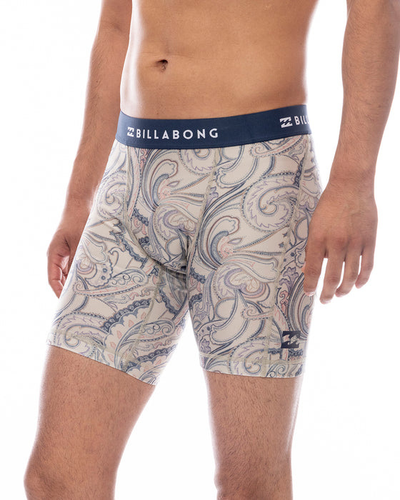 BILLABONG メンズ AO PRINT UNDERSHORTS ラッシュレギンス 【2025年春夏モデル】 SND / L