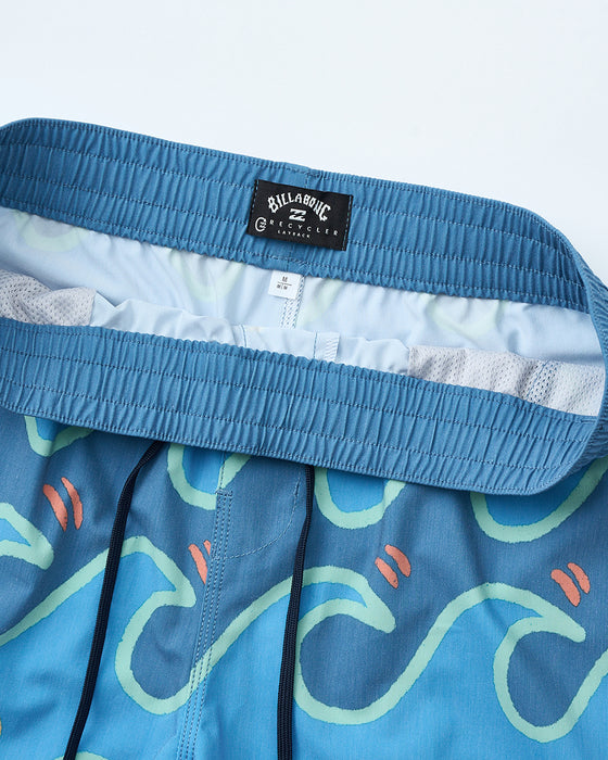【OUTLET】BILLABONG メンズ 【BB GALLERY】【ZACK BALANG】 SWELL LAYBACKS ボードショーツ 【2025年春夏モデル】