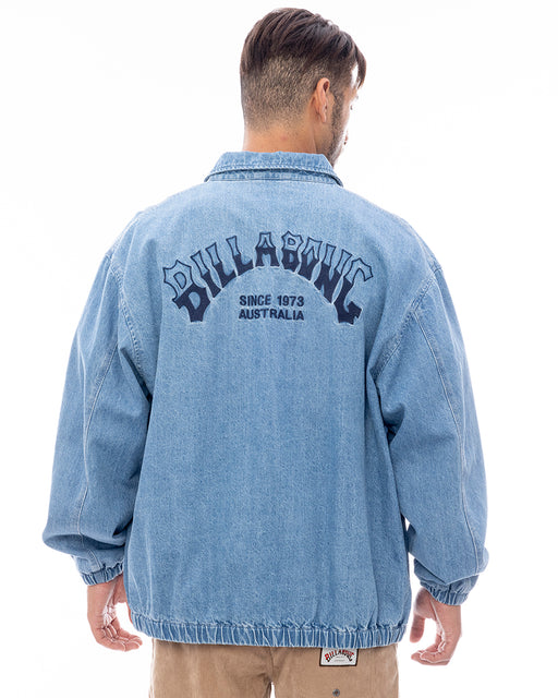 BILLABONG メンズ 【INDIGO COLLECTION】 DENIM ZIP COACH ジャケット 【2025年春夏モデル】 IND / XL