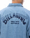 BILLABONG メンズ 【INDIGO COLLECTION】 DENIM ZIP COACH ジャケット 【2025年春夏モデル】 IND / XL